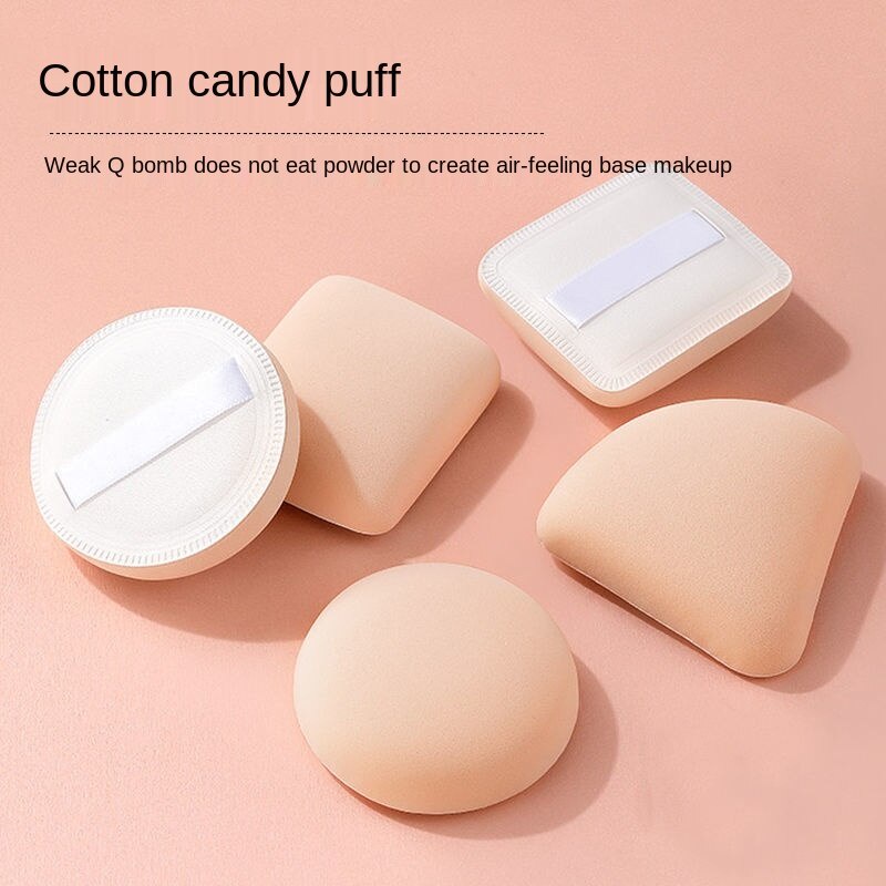 [Hàng mới về] Mút trang điểm kẹo bông siêu mềm dùng đánh phấn nước kem nền BB cream phấn phủ ướt khô