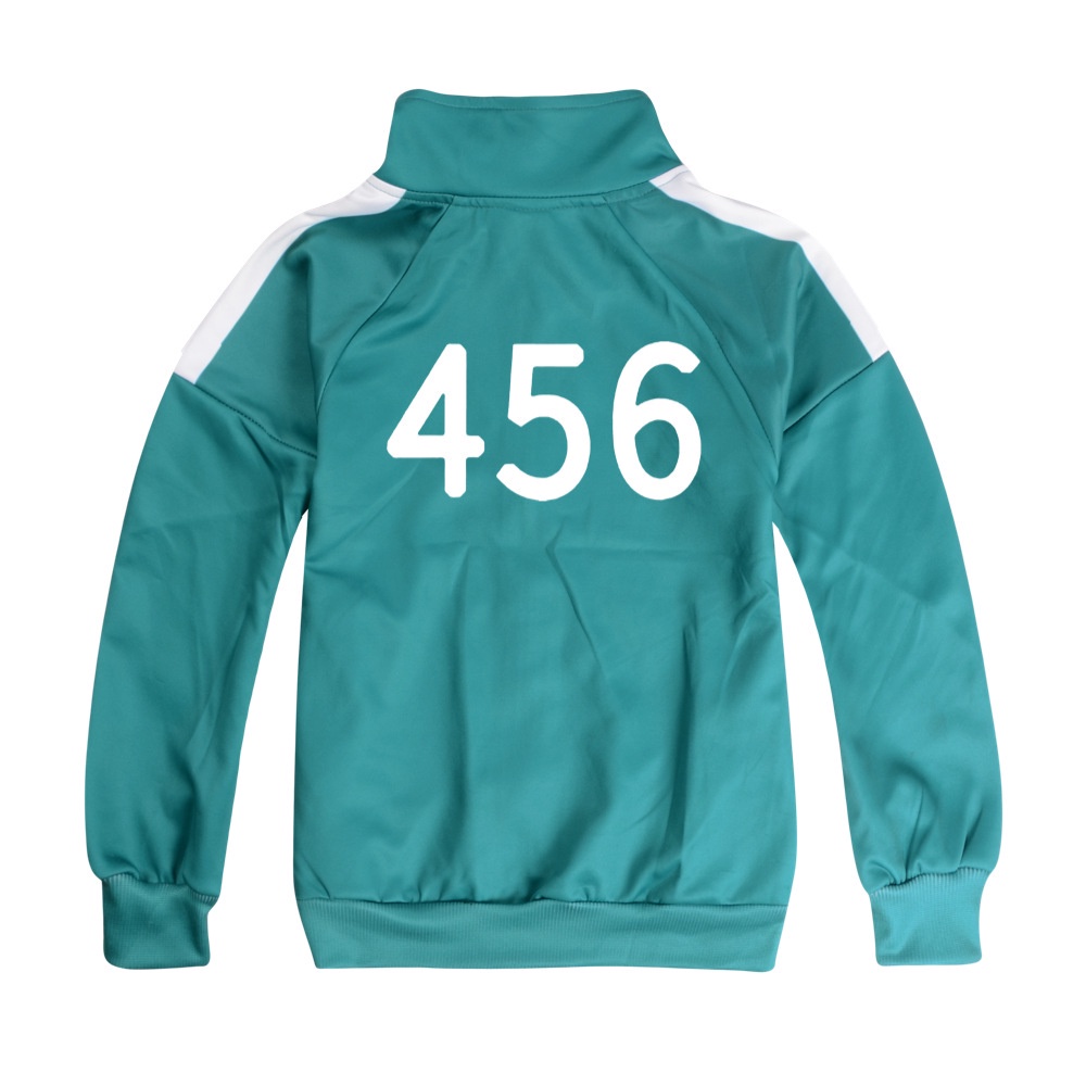 Set Đồ 2 Món Gồm Áo Khoác / Quần Dài Có Khóa Kéo Và Nón Hóa Trang Chú Mực Dành Cho Bé Trai Gái 456