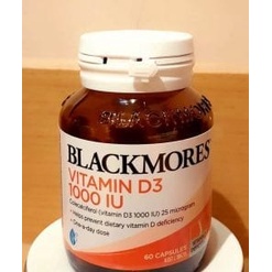 [ Hàng Chuẩn ÚC ] Blackmores Vitamin D3 1000IU - Viên uống vitamin D3 60 viên | Thế Giới Skin Care