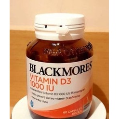 [ Hàng Chuẩn ÚC ] Blackmores Vitamin D3 1000IU - Viên uống vitamin D3 60 viên