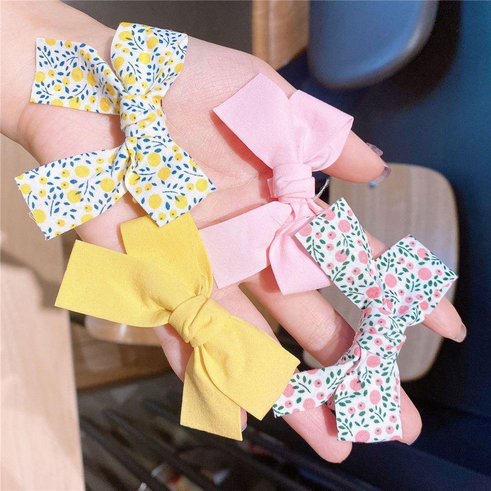 Set 1 Kẹp Tóc Nơ Xinh Xắn Hợp Thời Trang