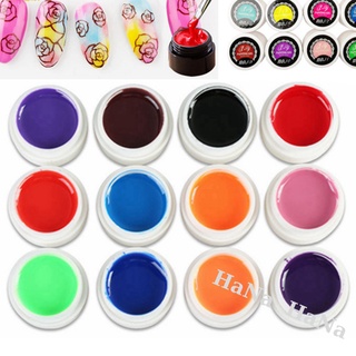 Gel vẽ nail sét 12 màu