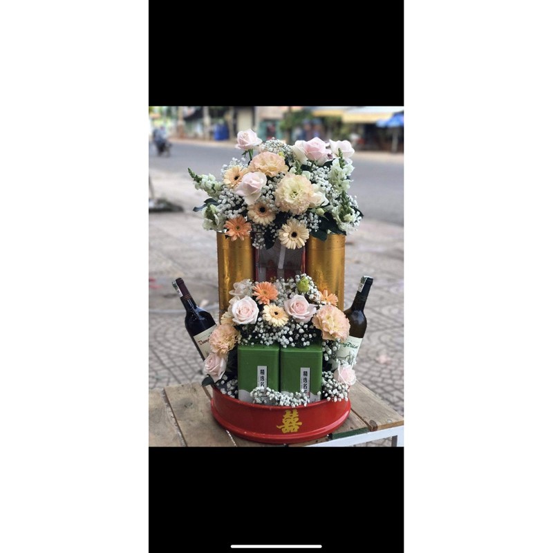 Combo hộp 2 hop quà cưới