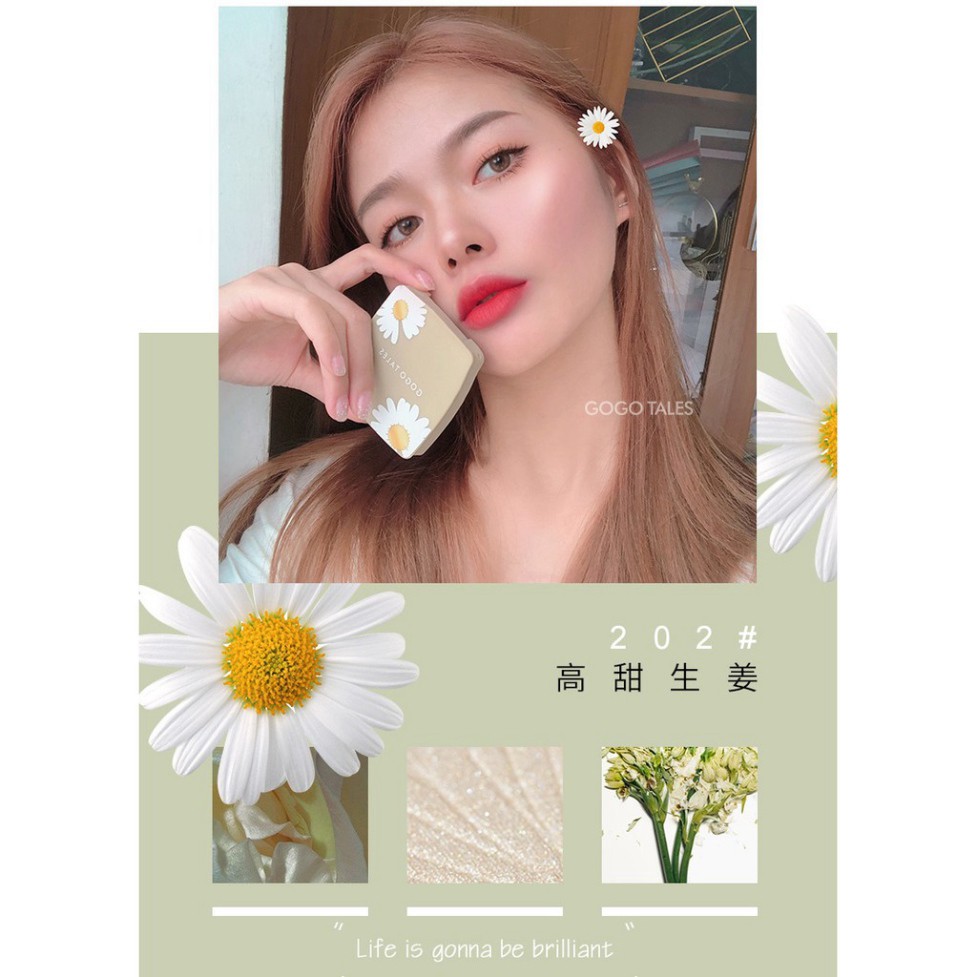 Phấn Bắt Sáng Highlight Tạo Khối GOGOTALES GT182 Phiên Bản Cúc Họa Mi Xinh Xắn [ GOGO TALES ] | BigBuy360 - bigbuy360.vn