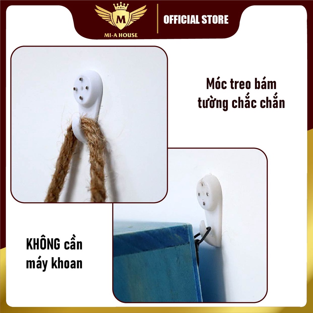 Móc treo đồ đóng đinh chắc chắn - Móc treo đồ tiện lợi - giá rẻ