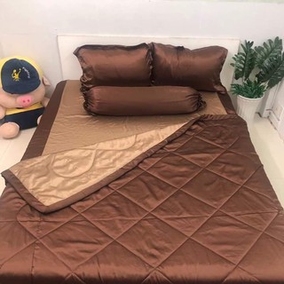 [SIÊU SALE] [HỔ TRỢ PVC] Xả kho Bộ drap giường có chăn phi lụa cao cấp sang chảnh (chọn màu)