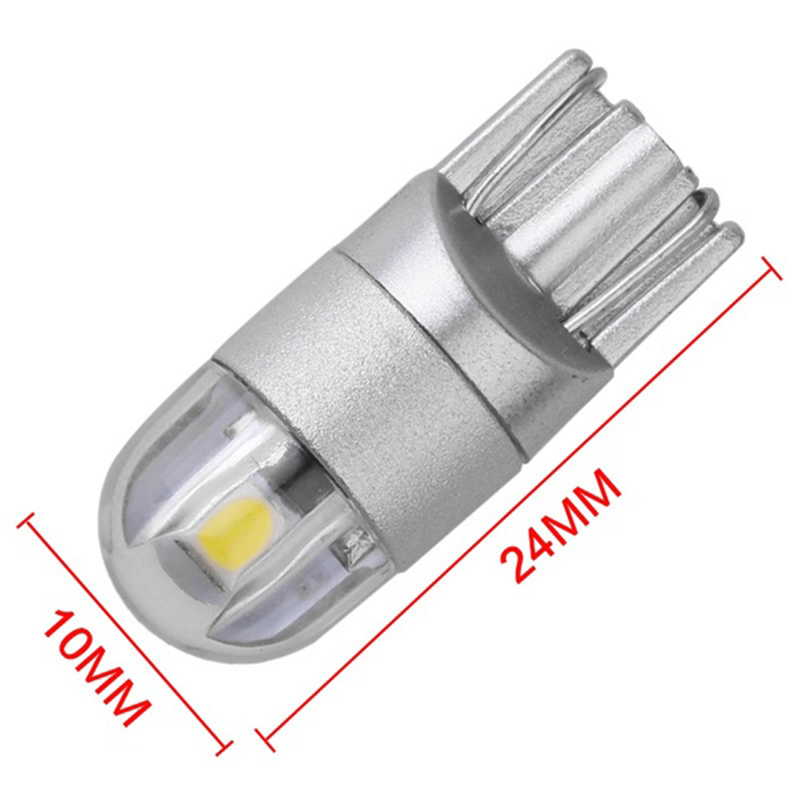 Bộ 10 Đèn Led T10 3030 2smd W5W 194 168 Chất Lượng Cao