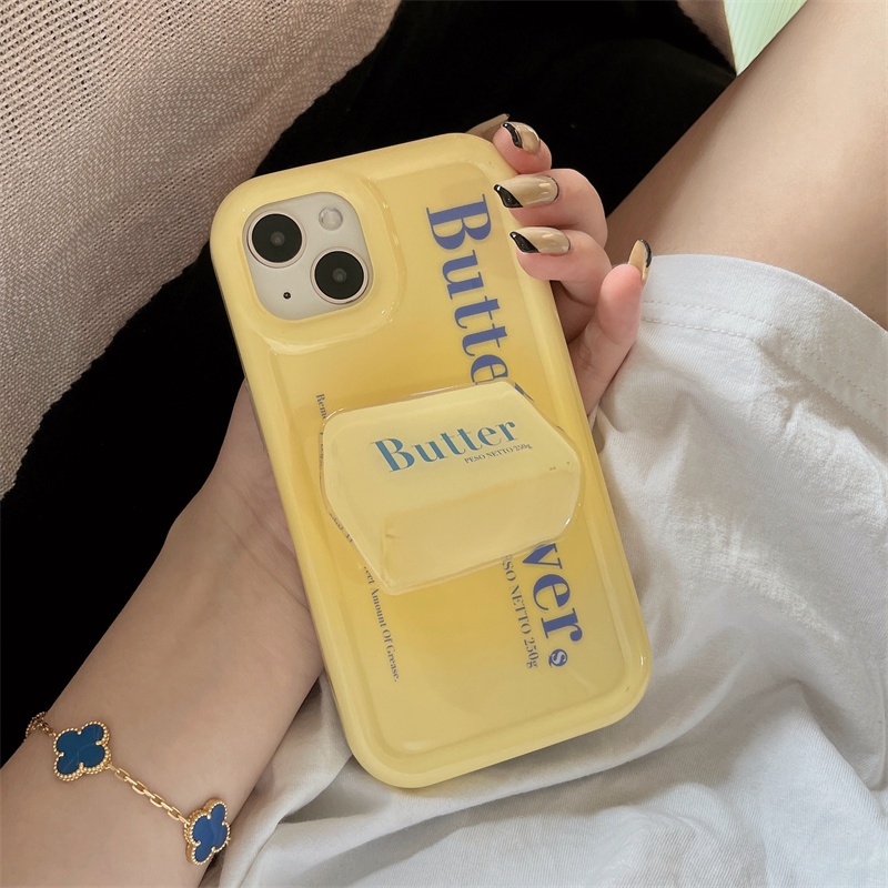 Ốp Điện Thoại TPU In Chữ Tiếng Anh Và Quả Bơ Có Giá Đỡ Cho iPhone 14 13 12 Pro Max 12 Pro 12 11 Pro Max 11
