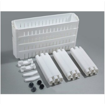 Kệ gia vị 3 tầng có bánh xe tiết kiệm diện tích