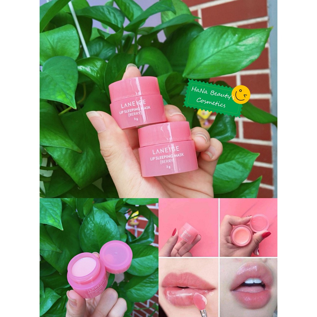 New Mặt Nạ Ngủ Cho Môi Laneige Lip Sleeping Mask 3gr