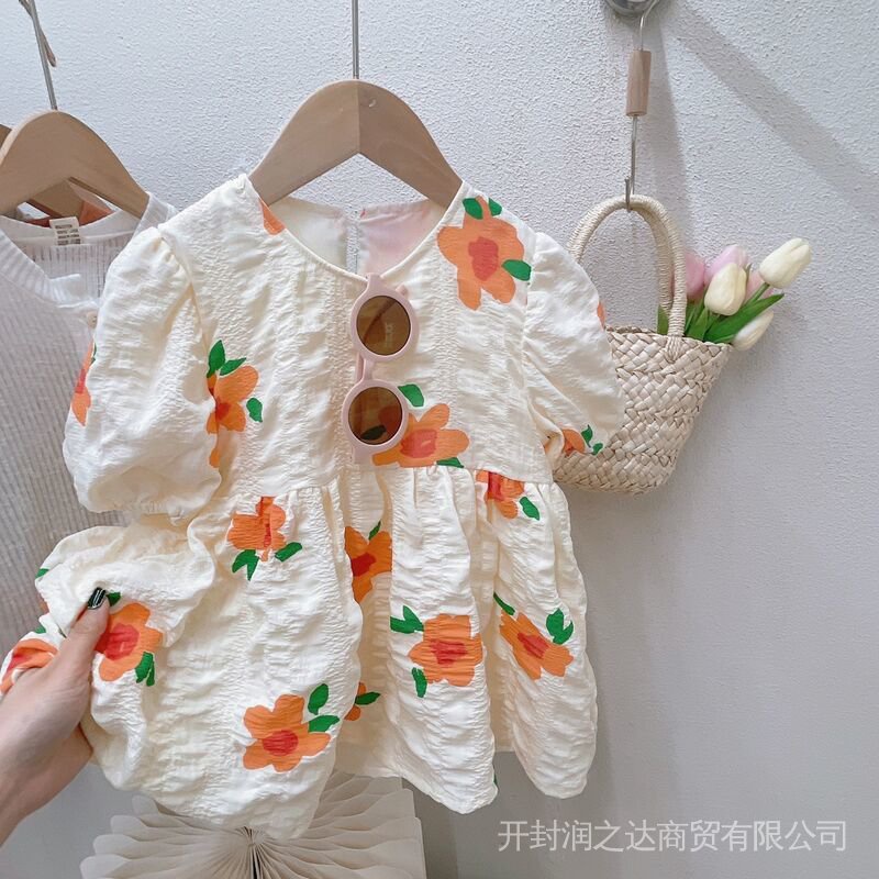 Đầm Công Chúa Thời Trang Hàn Quốc Mùa Hè Mẫu Mới 2022 Dành Cho Bé Gái