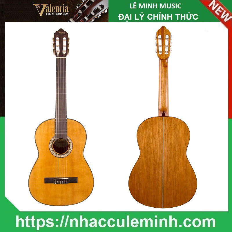 Đàn Guitar Classic Valencia VC404