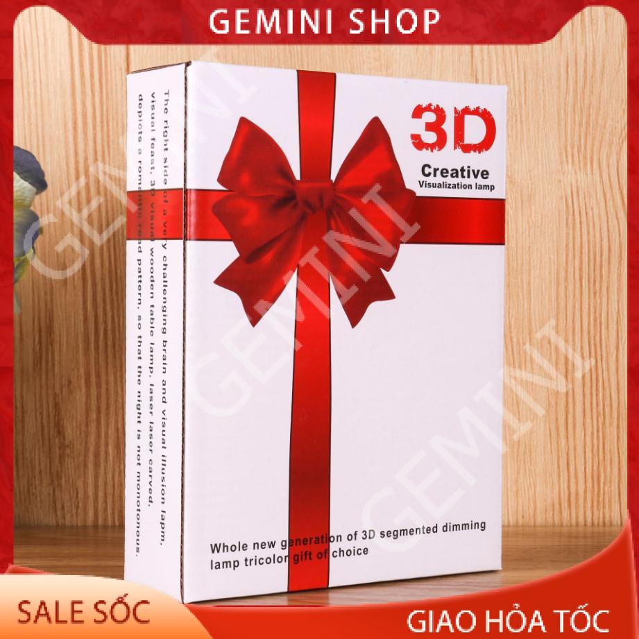 Đèn Ngủ 3D Led Nhiều Mẫu Hình Cực Đẹp Lamp 3d GEMINI SHOP