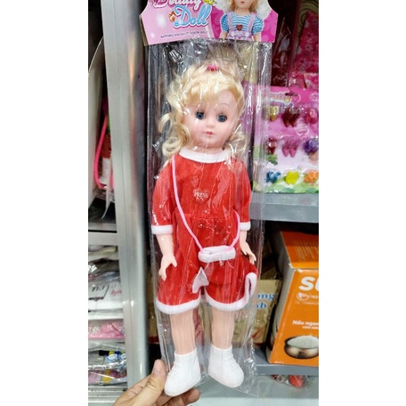 Búp bê em bé 40cm hát nhạc xinh xắn mặc đồ Giáng Sinh Noel