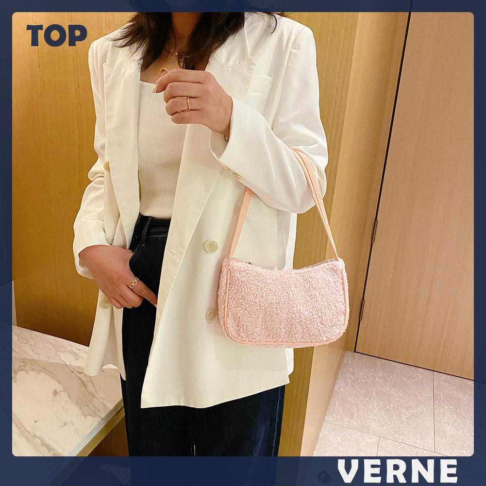 Túi Xách Len Đeo Vai Thời Trang Du Lịch Tiện Dụng