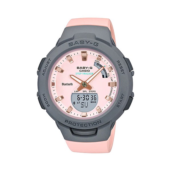 Đồng Hồ Nữ Casio Dây Nhựa BABYG BSA-B100MC-4ADR Chính Hãng
