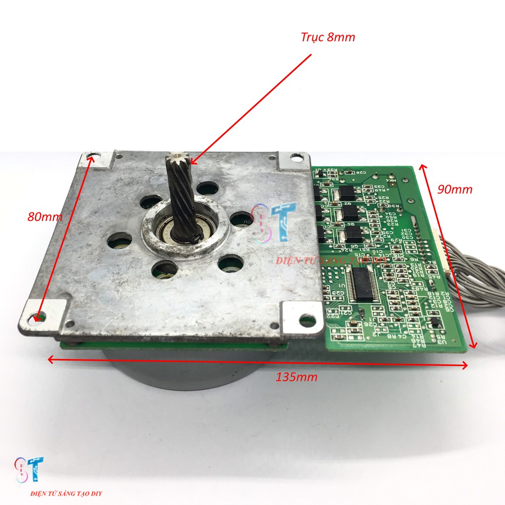 Motor Brushless / động cơ không chổi than 48w 24v cực mạnh