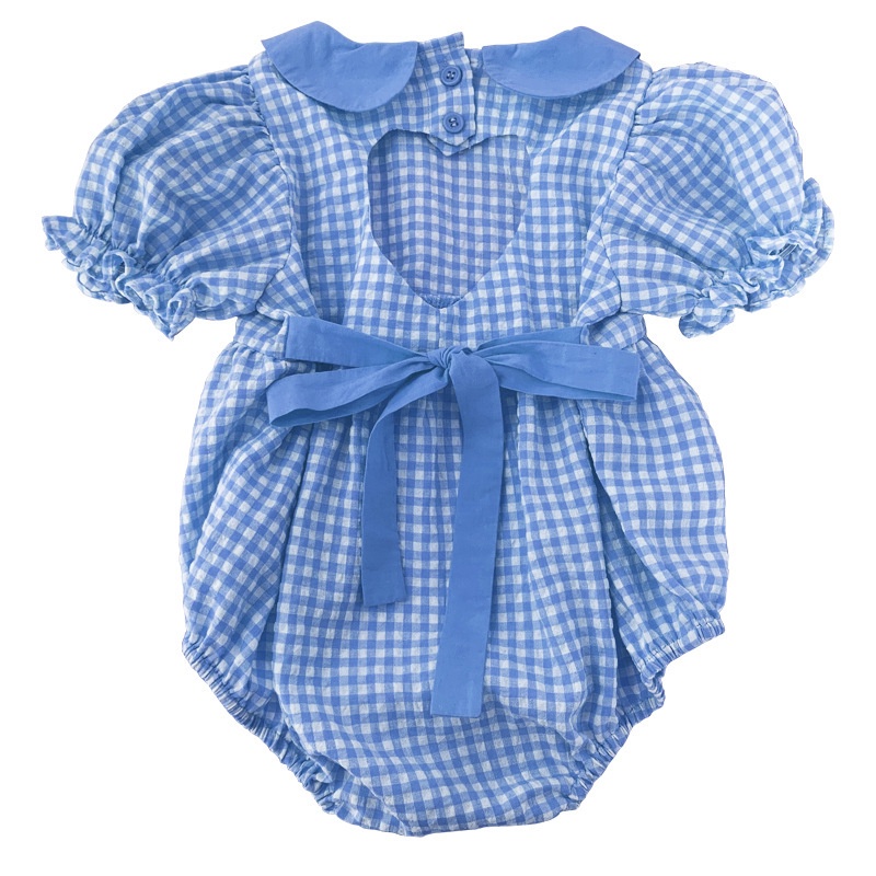 Bộ Áo Liền Quần Dễ Thương Phong Cách Hàn Quốc Cho Bé Gái Sơ Sinh