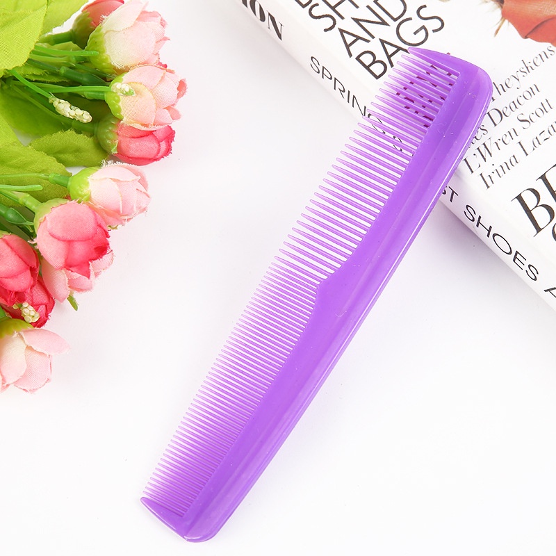 Lược Chải Tóc, Lược Nhựa 2 Đầu Chất Liệu Nhựa ABS Bóng - Màu Sắc Đa Dạng Rất Tiện Lợi Mang Theo Khi Đi Làm Đi Chơi