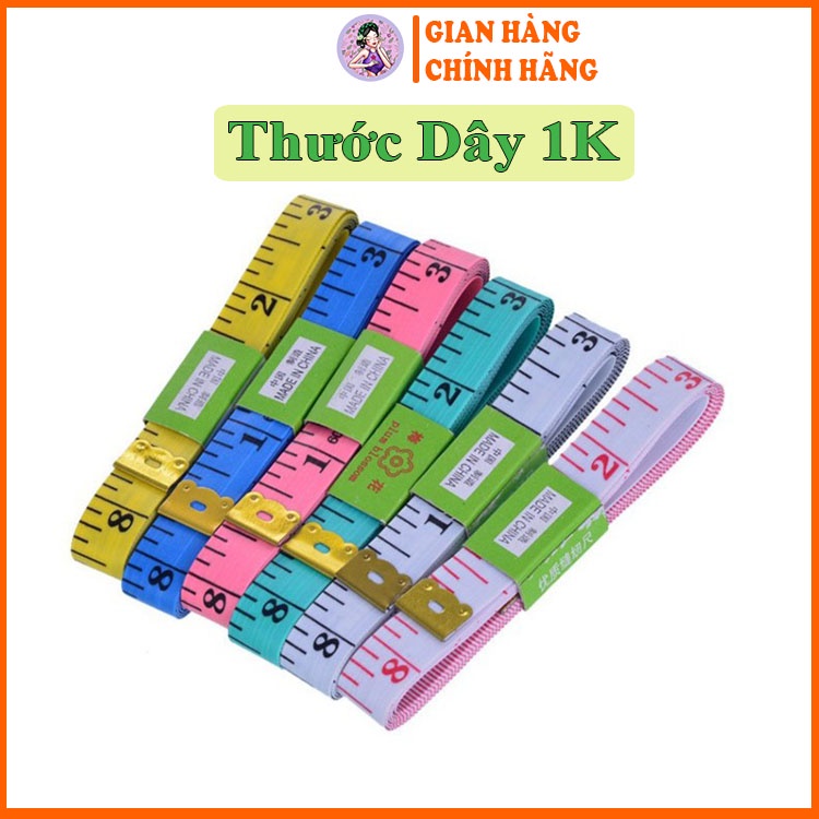 Thước dây mini đo chiều cao trẻ em, chỉ số cơ thể ( độ chuẩn xác cực cao) dùng cho may mặc chỉ 1k