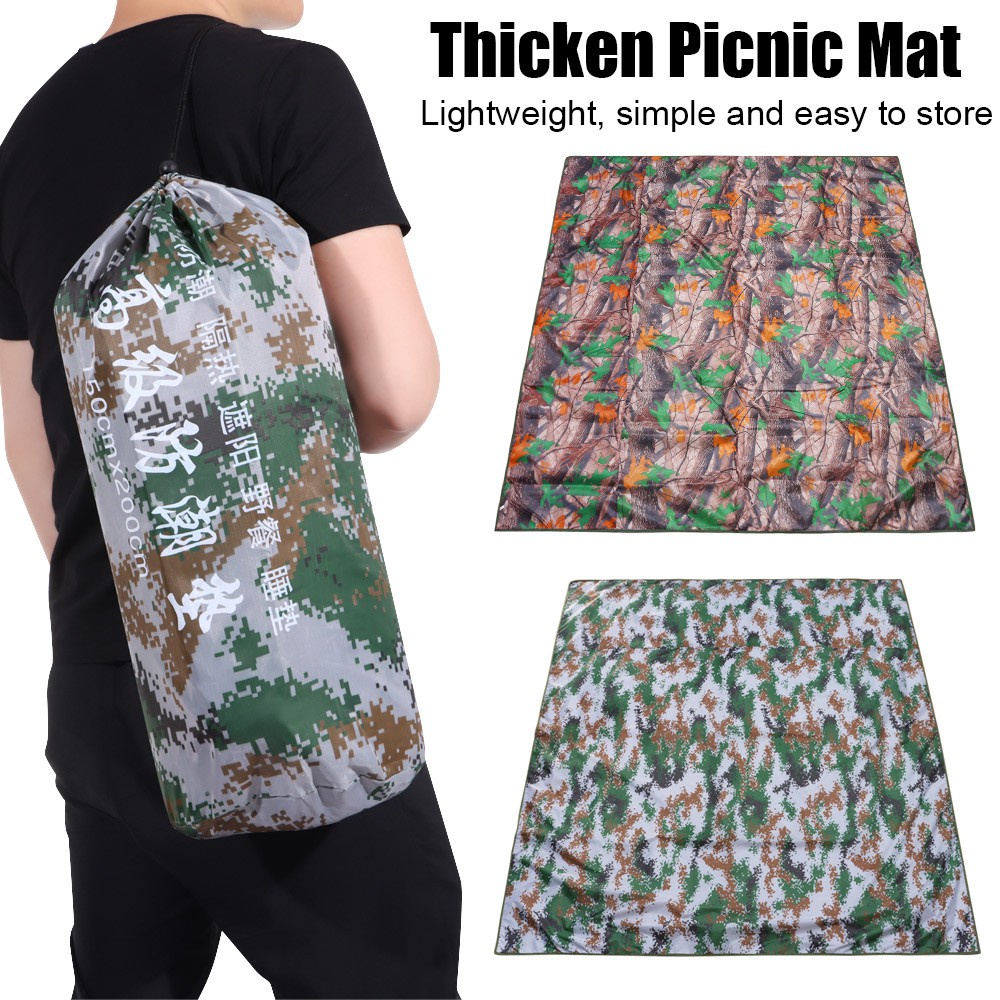 Thảm Trải Đi Biển / Cắm Trại 200cm Chống Thấm Nước