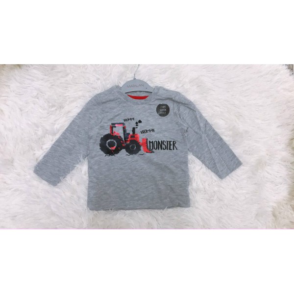 Áo phông dài tay bé trai Matalan