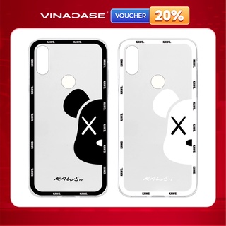 Ốp lưng vina case vsmart joy 3/joy 4/bee 3/star 3/aris/....dẻo trong in hình kaws viền