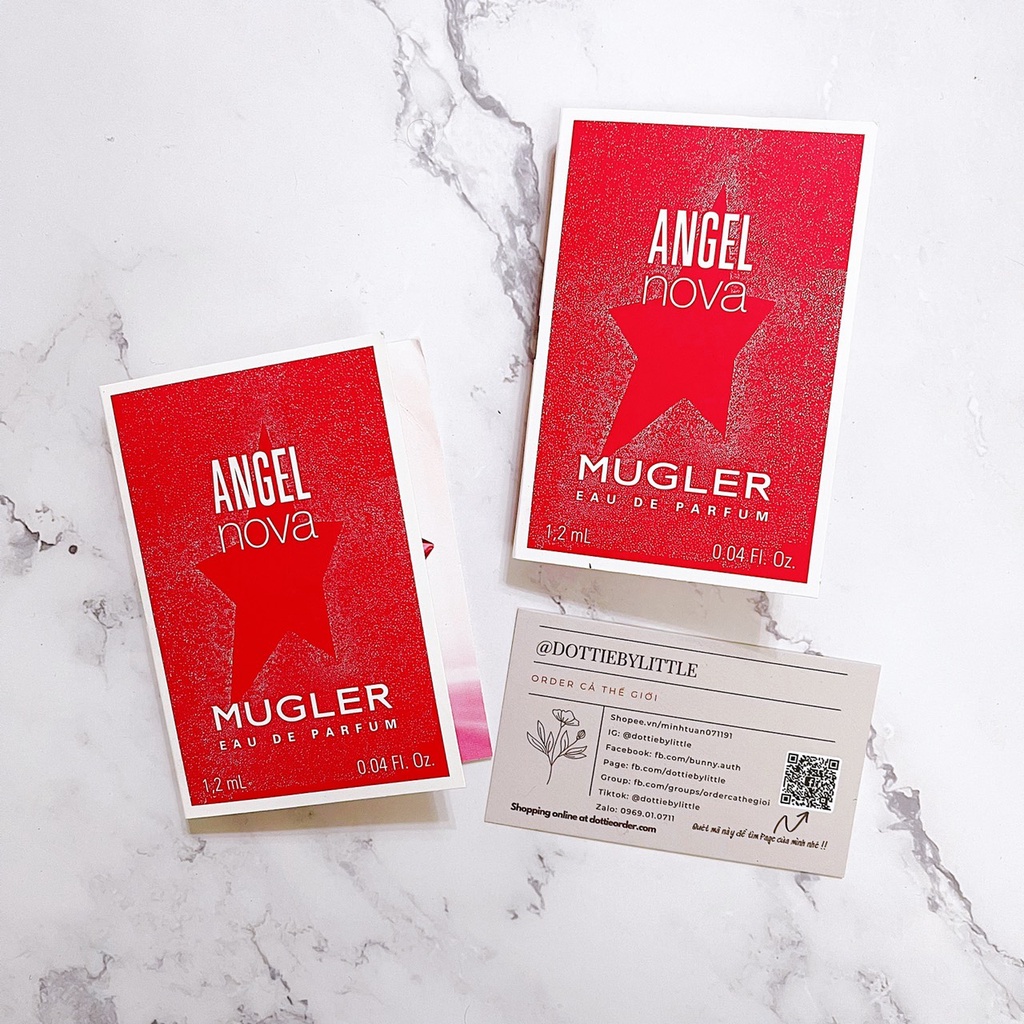 Vial nước hoa Mugler EDP