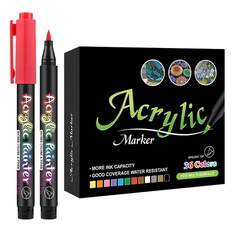 Bút Đánh Dấu seng Bằng Gốm Sứ / Kính / Vải Bạt / Thủ Công DIY