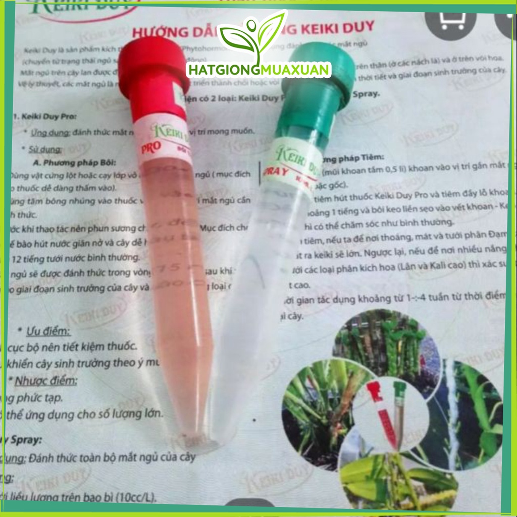 [SIEURE] Sản phẩm kích mầm keiki duy 2 lọ hàng đẹp, phân phối chuyên nghiệp.