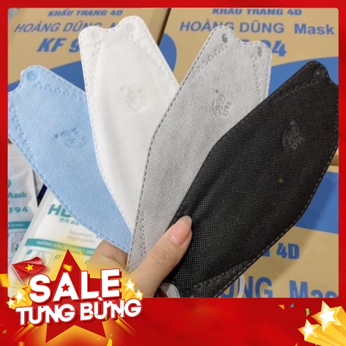 [SẢN PHẨM HOT] KHẨU TRANG CAO CẤP KHÁNG KHUẨN 4D KF94 HOÀNG DŨNG