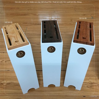 Giá cắm dao mặt gỗ