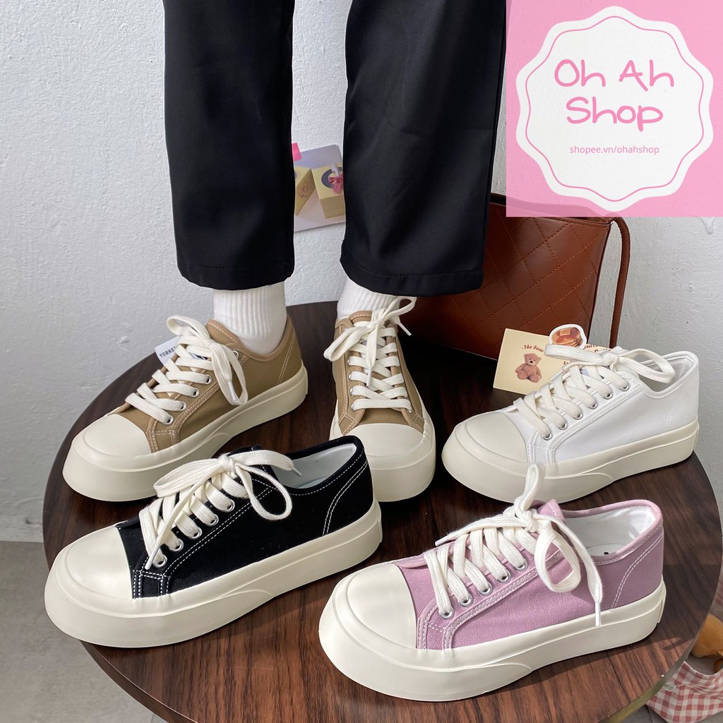 [Mã FAGREEN245 giảm 10% tối đa 30k đơn từ 99k] 🍓 Giày Mũi Tròn Ulzzang Đế Dày 2.5cm Hàng Loại 1 Mẫu Mới 2021 Chất Đẹp | BigBuy360 - bigbuy360.vn