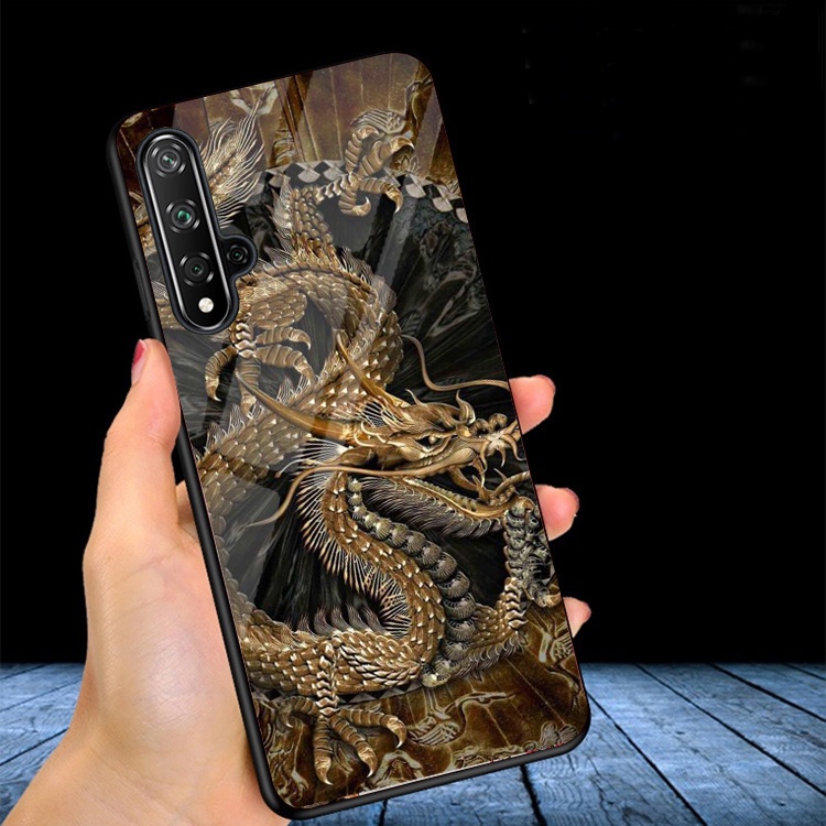 Ốp Lưng HUAWEI NOVA 5T mặt kính gương bóng