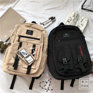 sẵn màu đen balo ulzzang taobao nam nữ