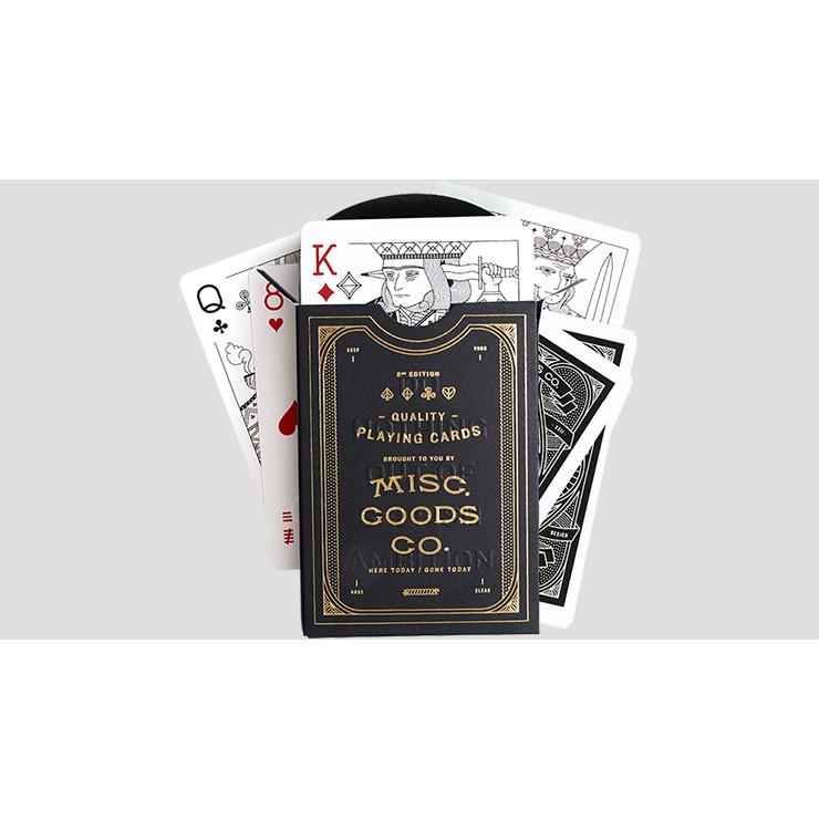 Bài ảo thuật Mỹ cao cấp: Black Playing Cards