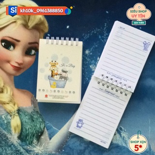Sổ tay a7 mini kẻ dòng ngang siêu yêu thương và tiện lợi