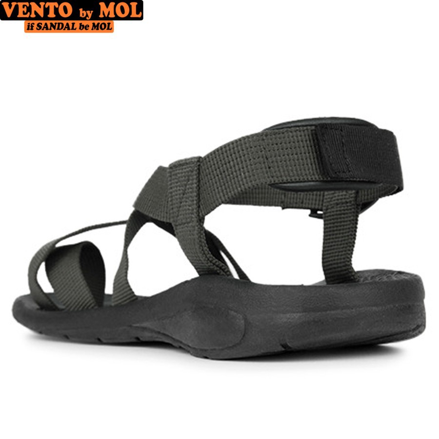 Giày Sandal Vento Nam VNXK Xỏ Ngón Kiểu Classic Quai Dù Đế Cao Su Bền Êm Màu Xám Mã NV65