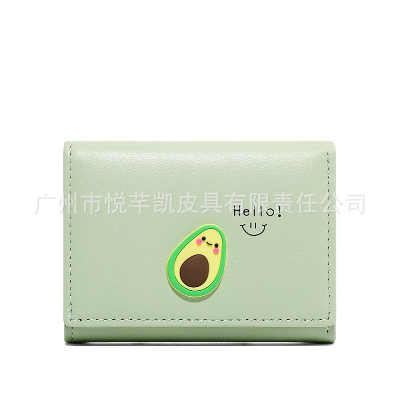 Ví nữ cầm tay mini ngắn nhiều ngăn nhỏ gọn bỏ túi cute dễ thương LUKAMO VD467
