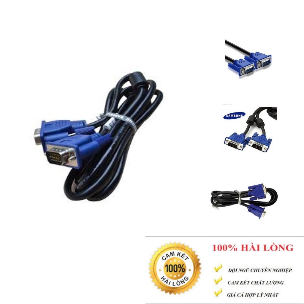 Dây cáp tín hiệu vga samsung bóc máy 1.5m