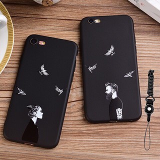 Ốp lưng iPhone 6/6s,7/8,plus, x/xs in hình cặp đôi anh và em