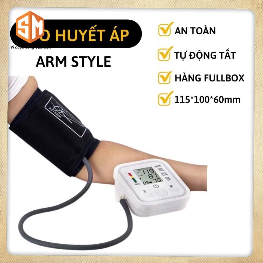 [TONG10KMG ] MÁY ĐO HUYẾT ÁP ĐIỆN TỬ ARM STYLE CHÍNH HÃNG