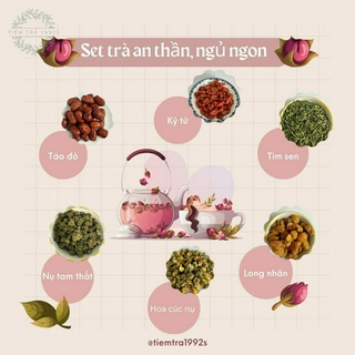 SET TRÀ AN THẦN NGỦ NGON