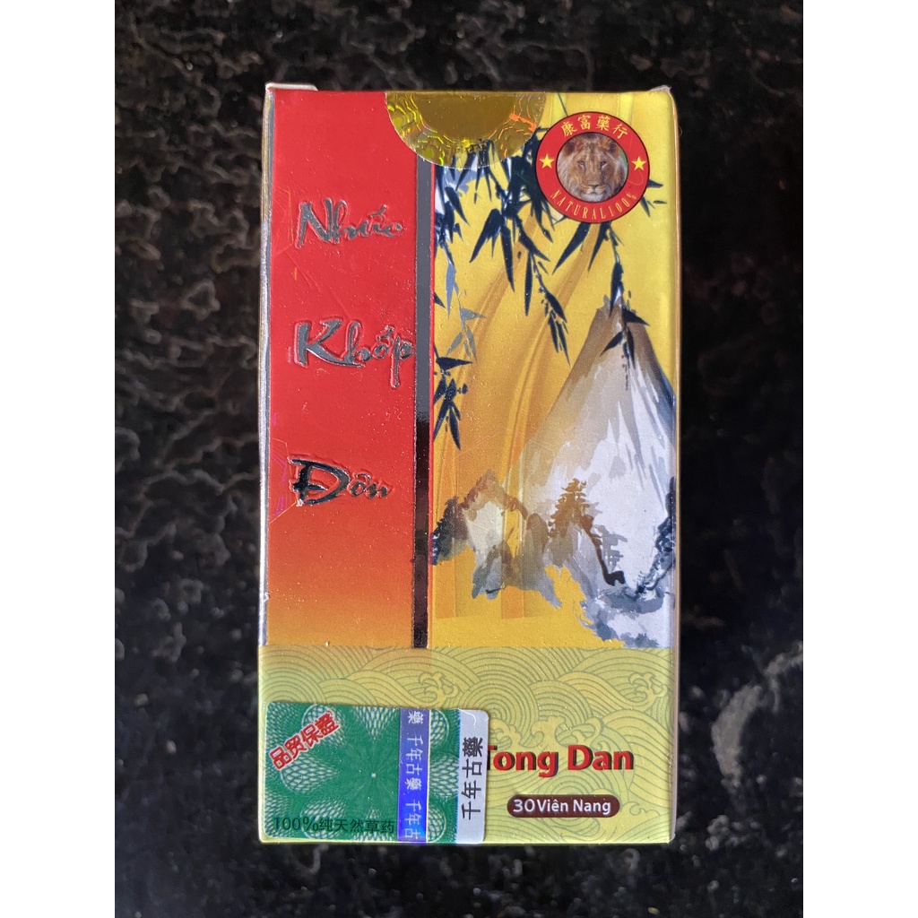Viên Uống Nhức Khớp Đơn - Hỗ Trợ Giảm Đau Nhức Xương Khớp, Viêm Thoái Hóa