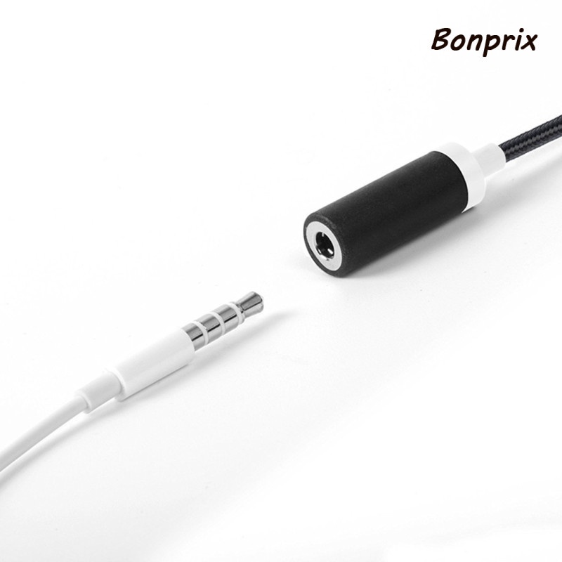Dây cáp chuyển đổi từ giắc cắm Type C sang giắc cắm âm thanh tai nghe mic 3.5mm