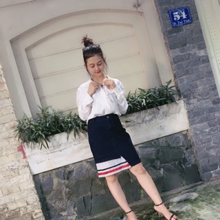 Combo áo sơ mi + quần jean