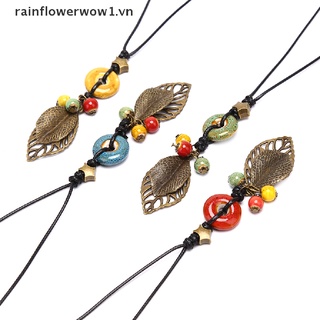 Vòng cổ Hạt Gốm Thời Trang