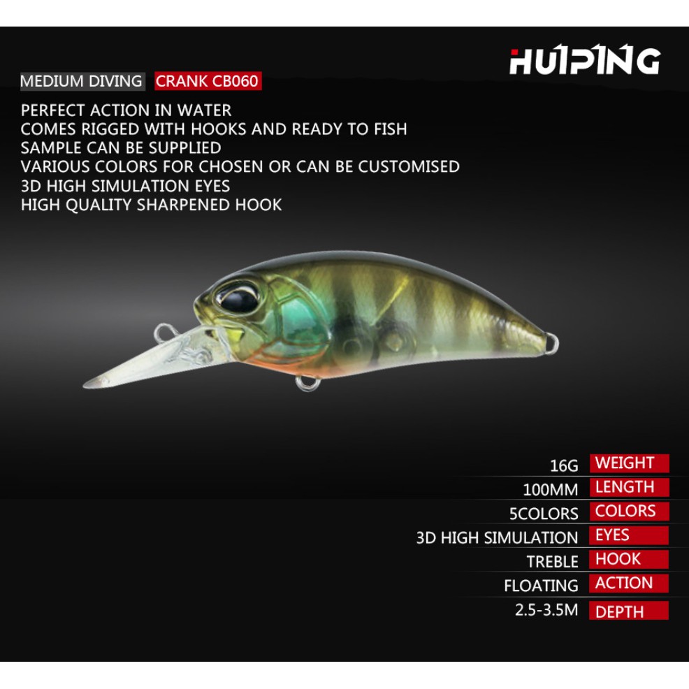 Mồi câu cá nhân tạo NEW ROCK 16g/100mm