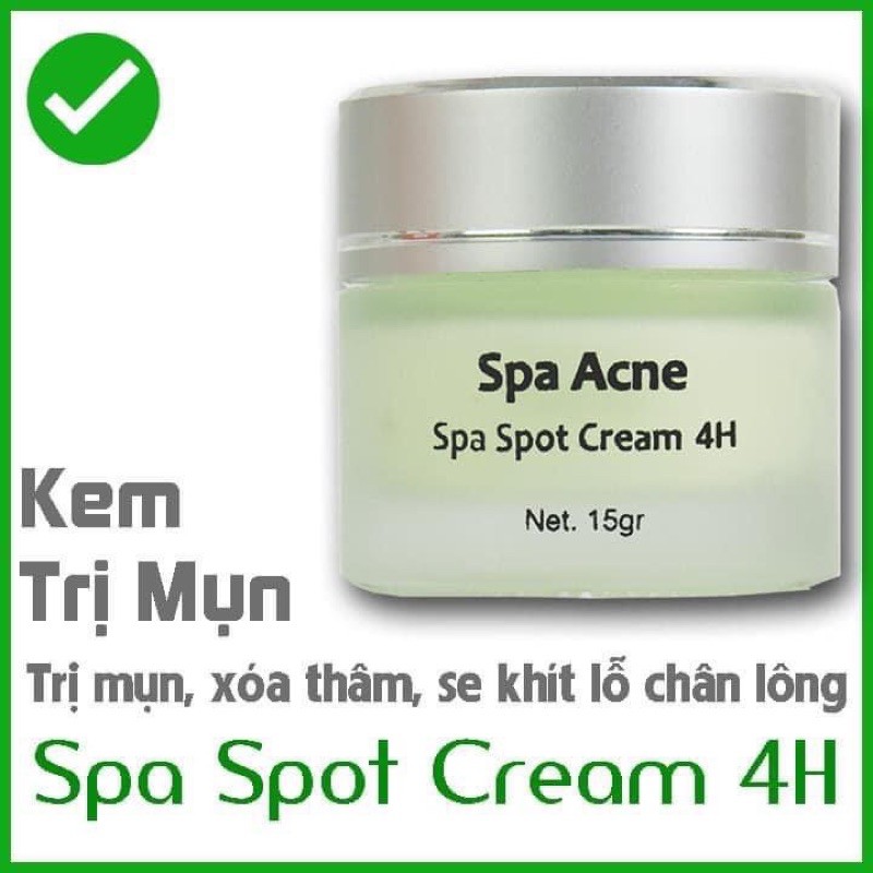 kem face-acne-spa-15g thâm mun phiên bản mới