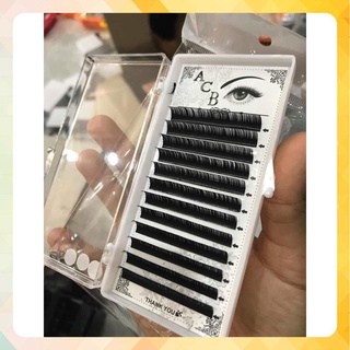 [Chính hãng] MI KHAY ABC MIX ĐỘ CONG U CHẤT MI SILK MỀM, BẮT KEO DÙNG ĐỂ NỐI MI